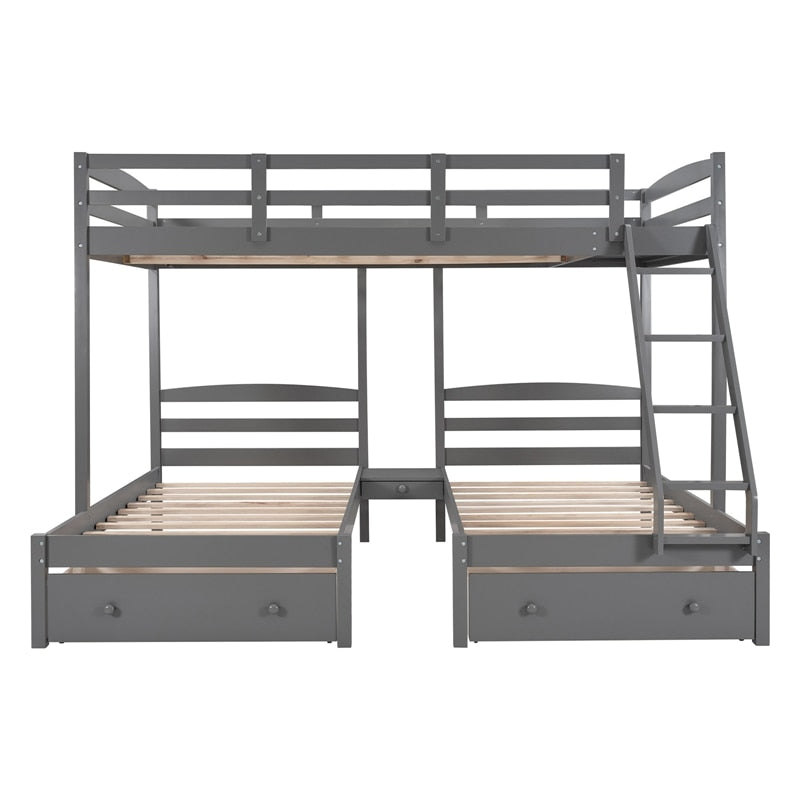 Space Saver Triple Bunk Bed