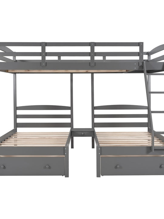 Space Saver Triple Bunk Bed