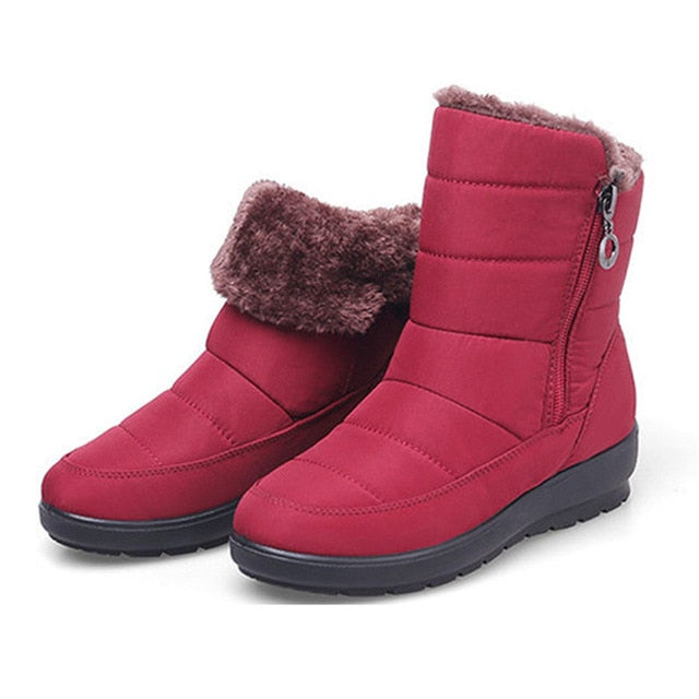 Leaf Inspired Snow Boot's For Women