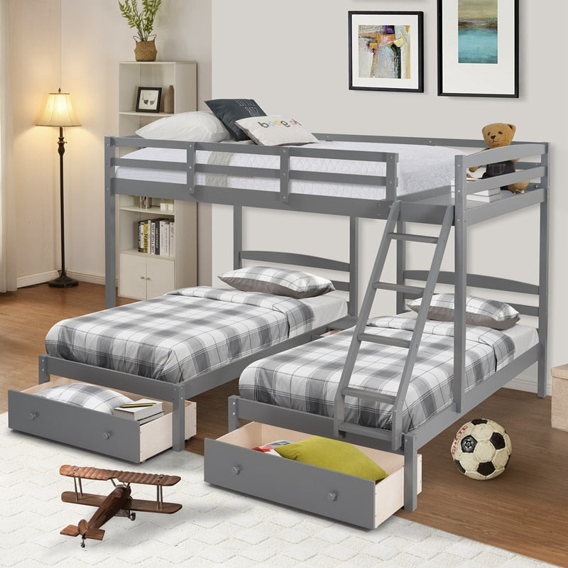 Space Saver Triple Bunk Bed