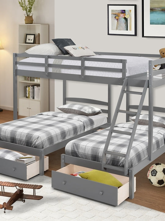 Space Saver Triple Bunk Bed