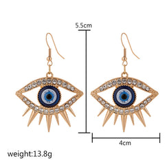 Elegant Evil Eye Earring's