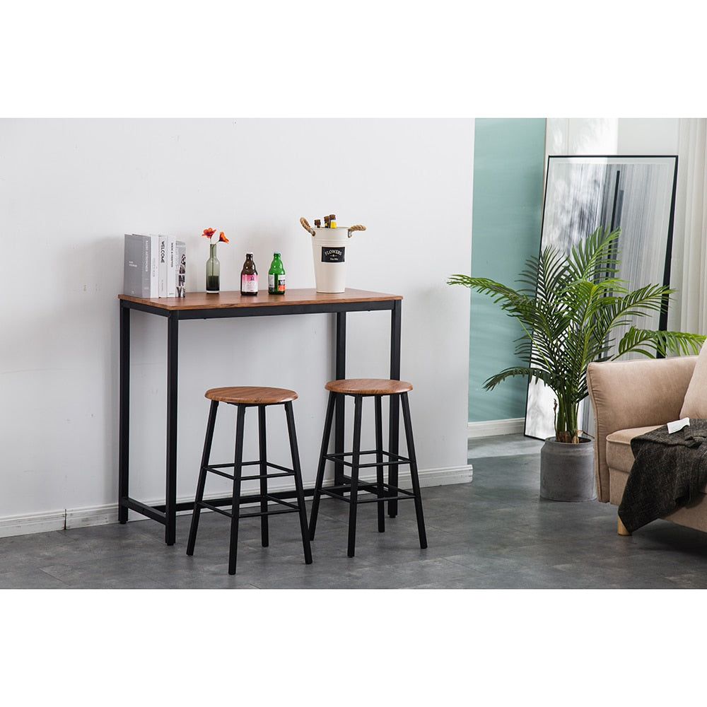 Breakfast Nook Table And Bar Stool's