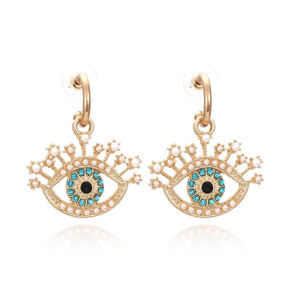 Elegant Evil Eye Earring's