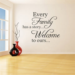 Every Family Has A Story Wall Decor