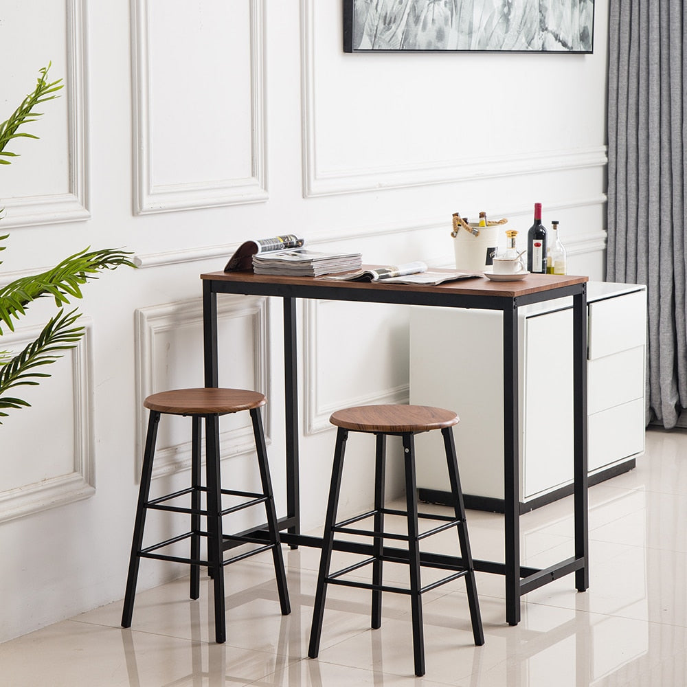 Breakfast Nook Table And Bar Stool's