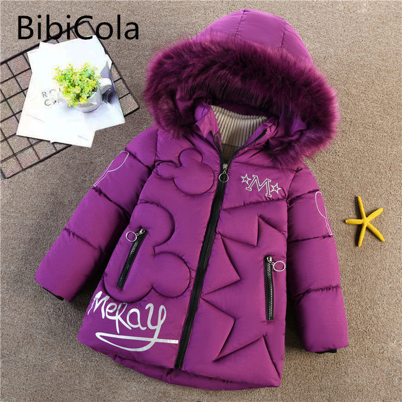 Miny Mouse Stylish Winter Coat For Girl's