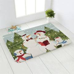 3D Christmas Rug