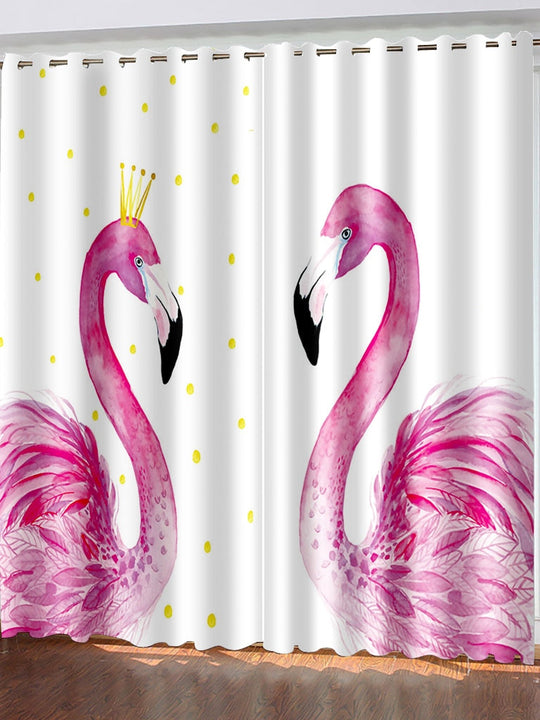 Flamingo Window Curtain's