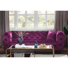 Purple Haze Velvet Sofa