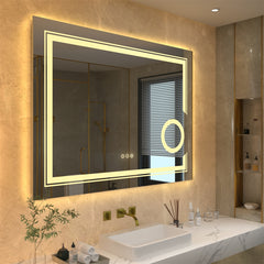 LED Light Bathroom 3d Mirror