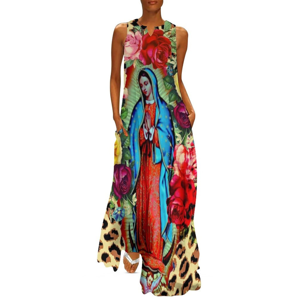 "Hail Mary... Mother Of God" Maxi Dress