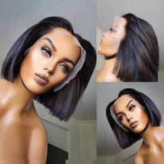 Bone Straight Bob Lace Front