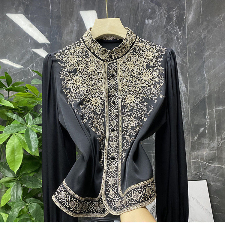 "Classy Me" Vintage Blouse For Women