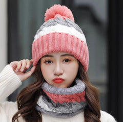 Wool Hat & Mouth Cover Hat For The Winter