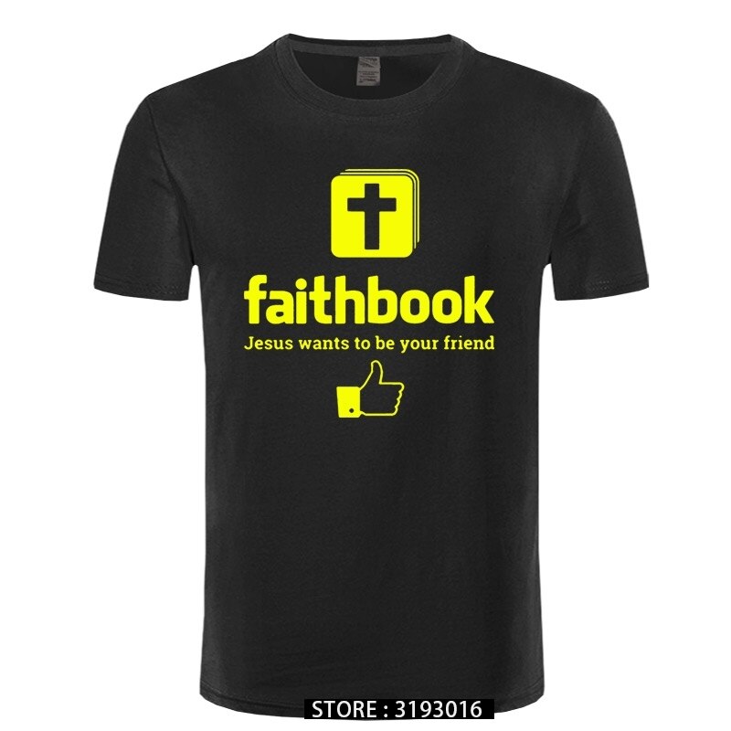 Jesus Want's To Be Your Friend Faithbook T-Shirt