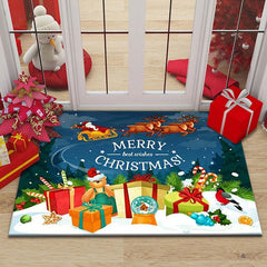 3D Christmas Rug