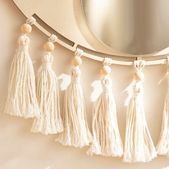 Evil Eye Hanging Tassel Mirror