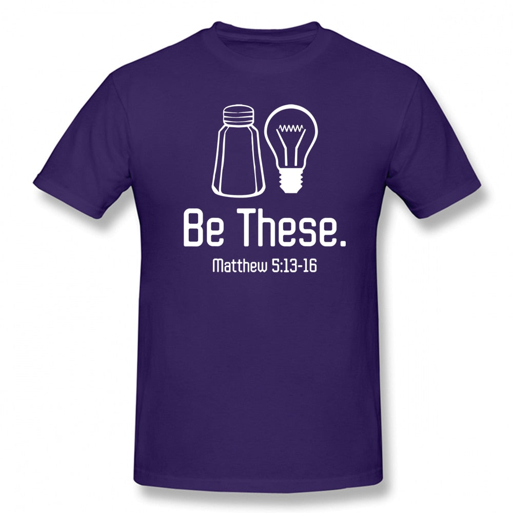 Be The Salt And The Light Matthew 5:13-16 Scripture T-Shirt