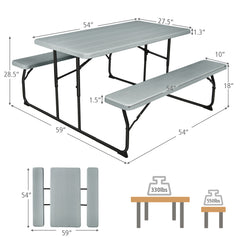 Folding Picnic Table/Bench Set