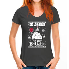 Go Jesus It's Your Birthday Christmas T-Shirt For Men/Women