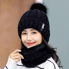 Wool Hat & Mouth Cover Hat For The Winter