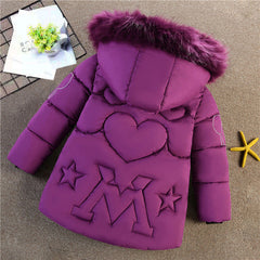 Miny Mouse Stylish Winter Coat For Girl's