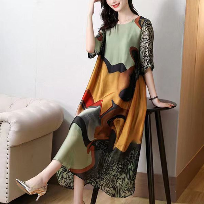 Fun & Festival Loose Fit Dress For Women