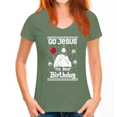 Go Jesus It's Your Birthday Christmas T-Shirt For Men/Women