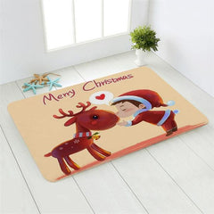 3D Christmas Rug