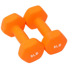 Dumbbell Weight Lifting Set with Stand (3lbs, 5lbs, 8lbs Set)