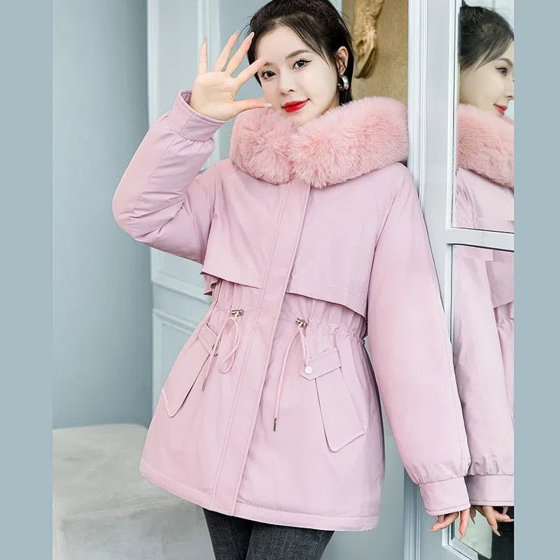 Fur Note Winter Coat For Women