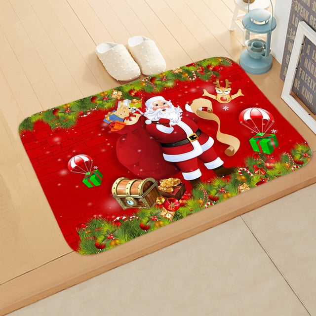 3D Christmas Rug