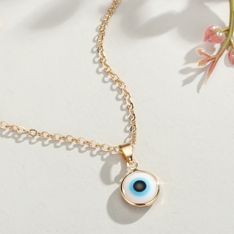 Evil Eye Choker Necklace