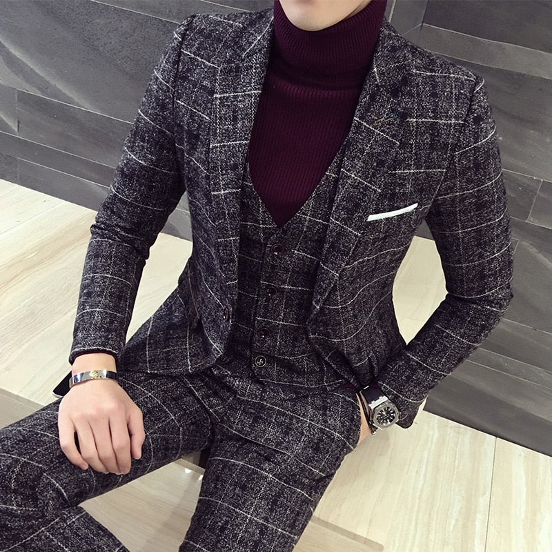 3-piece Suit+ Pants+ Vest