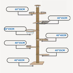 Adjustable Cat Tower Tree