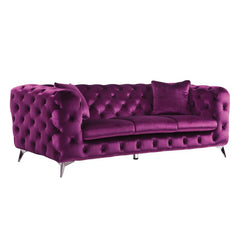 Purple Haze Velvet Sofa