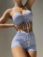 Vintage Stripes 2 Piece Swimsuit