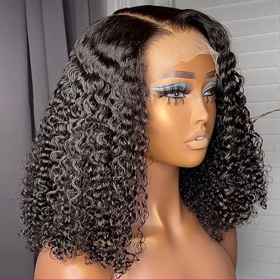 Jerry Curl Water Wave Wig