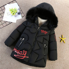 Miny Mouse Stylish Winter Coat For Girl's