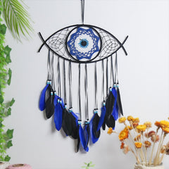 Peacock Evil Eye Dream Catcher