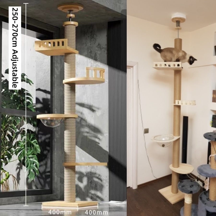 Adjustable Cat Tower Tree