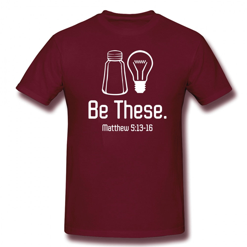 Be The Salt And The Light Matthew 5:13-16 Scripture T-Shirt