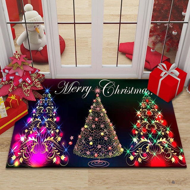 3D Christmas Rug