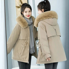 Fur Note Winter Coat For Women