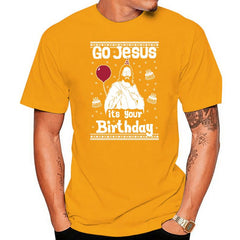 Go Jesus It's Your Birthday Christmas T-Shirt For Men/Women