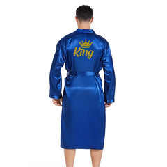 Satin & Lace King And Queen Robe Set