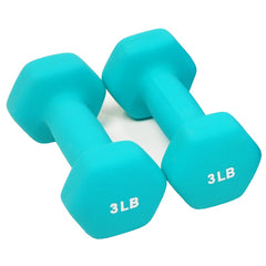 Dumbbell Weight Lifting Set with Stand (3lbs, 5lbs, 8lbs Set)