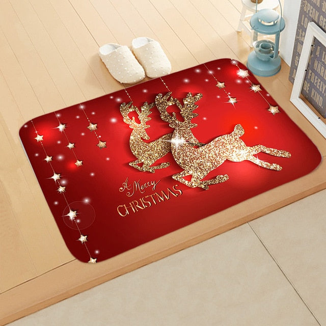 3D Christmas Rug