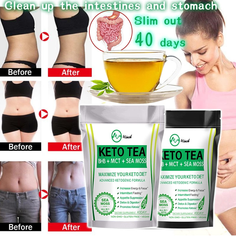 30 or 40 Day Keto Detox Tea